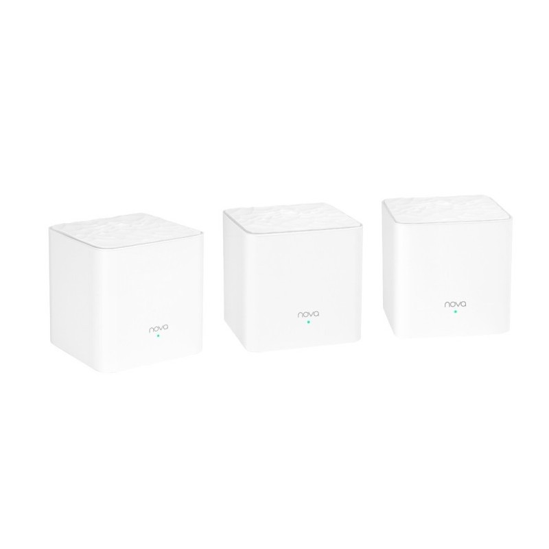 Pack x3 AP repetidores WIFI MESH AC 1200mbps, 20dBm (2.4Ghz), 23dBm (5Ghz), x2 10/100