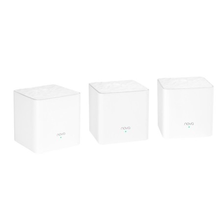 Pack x3 AP repetidores WIFI MESH AC 1200mbps, 20dBm (2.4Ghz), 23dBm (5Ghz), x2 10/100