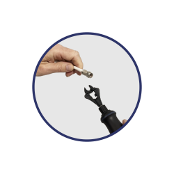 Llave especial para conectores CFR EK. Uso autónomo o,Compatible con EK DRIVER