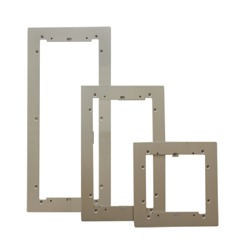 Marco Embellecedor Aluminio Anodizado para 4 modulos Ikall / Ikall Metal