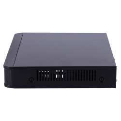 NVR 4ch IP PoE hasta 8Mpx, 80Mbps, H.265+, 1 HDD