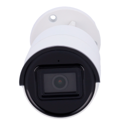 Cámara IP bullet, 4MPx, Dark Fighter, IR 40mts, 2.8mm, H.265+, PoE802.3af.  IP67, Motion Detection 2.0 de humanos y v