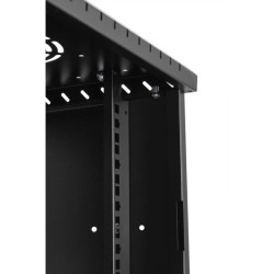 Rack de pared 10", 9U, F300 / AN292 / AL452mm, carga 25Kg, vacío. DESMONTADO