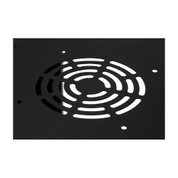 Rack de pared 10", 9U, F300 / AN292 / AL452mm, carga 25Kg, vacío. DESMONTADO