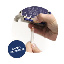 Multiswitch de 5 x12 en estrella/final de cascada. 5 entradas (4 SAT + 1 TER), 12 salidas usuario.