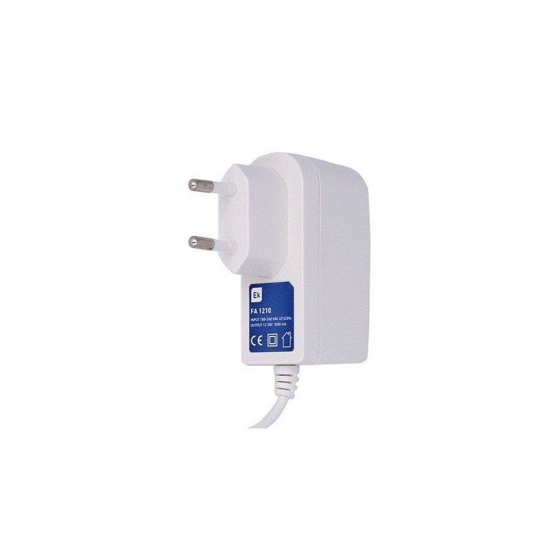 Fuente de Alimentación 12V/1A para toda la gama de multiswitches de la marca EK, tanto Quicoax como con conector F.