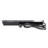 Distribuidor de potencia de 16A, x7 Schuko + interruptor. Cable de 2mts