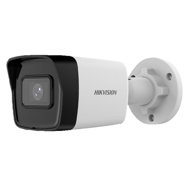 Cámara IP bullet, 2MPx, IR 30mts, 2.8mm, H.265+, PoE802.3af.  IP67, Motion Detection 2.0 de humanos y vehículos