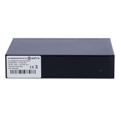 Switch de 3 puertos 10/100/1000 POE/POE+, 1x Puerto Gb HIPOE 60W, x1 UPLINK, 1x SFP. Total 65W
