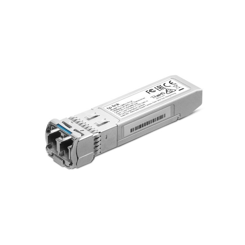 Módulo SFP Gigabit Monomodo 10G, conector Dual LC. Hasta 10Km, Longitud de onda 1310nm