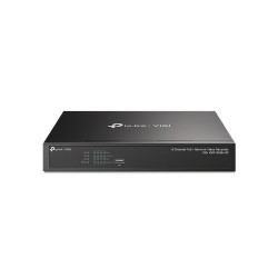 NVR 8ch IP PoE hasta 8Mpx, 80Mbps, H.265+, 53W, 1 HDD