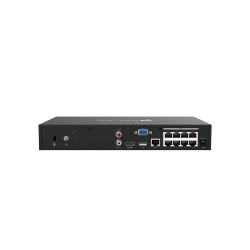 NVR 8ch IP PoE hasta 8Mpx, 80Mbps, H.265+, 53W, 1 HDD