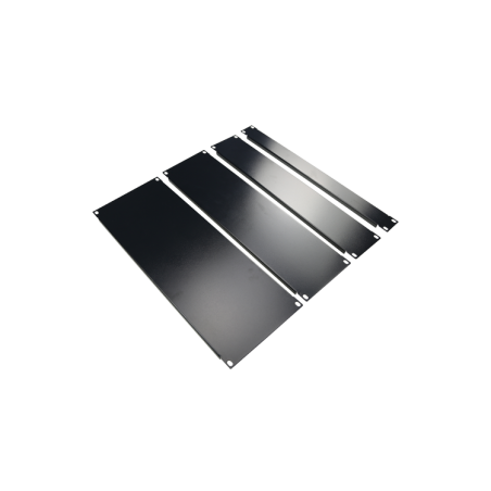 Tapa ciega 19" metal 3U para atornillar