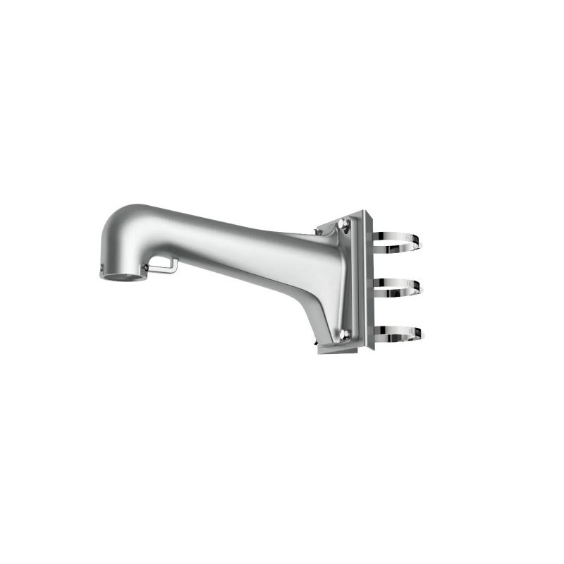 Soporte para domos motorizadas para poste. Acero inox. 194 mm (Al) x 126.1 (An) mm x 410.6 (Fo) mm