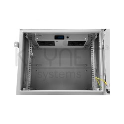 Conjunto 2 ventiladores fijación techo para armario rack termoaislado 19" tipo FRC-A