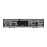 Receptor SAT (S2), FULL HD, H.264. 1 USB, 1 SCART, PVR, 1 audio jack, S/PDIF. Con opción PVR