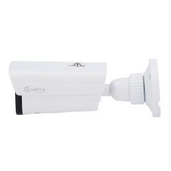 Cámara IP bullet, 4MPx, IR 40mts, 2.8-12mm, H.265+, PoE802.3af.  IP67. Audio