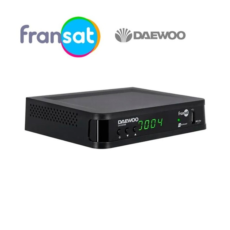 Receptor SAT (S2)+ Tarjeta FRANSAT, HD, MPEG2, MPEG4, sin Wifi. Viaccess Secure.