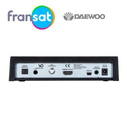 Receptor SAT (S2)+ Tarjeta FRANSAT, HD, MPEG2, MPEG4, sin Wifi. Viaccess Secure.