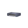 Switch de 4 puertos 10/100/1000 POE/POE (puerto 1 soporta Hi-PoE 60W)  60W + x1Gb UPLINK, para sobremesa