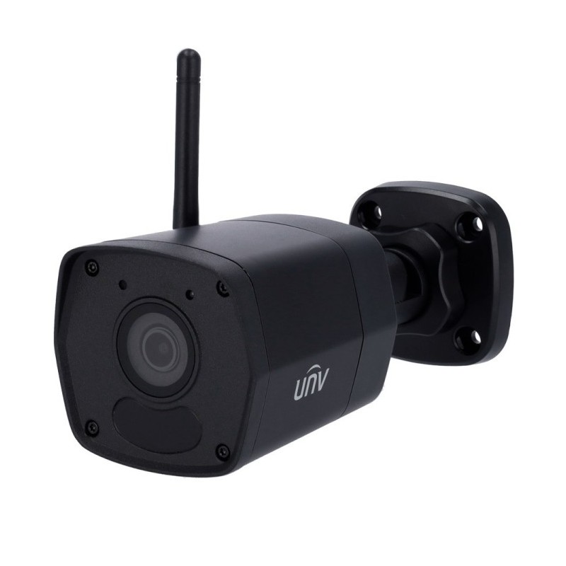 Cámara IP bullet wifi, 2.1Mpx, IR 30mts, 1/2.9", 2.8mm. IP67. Color Negro