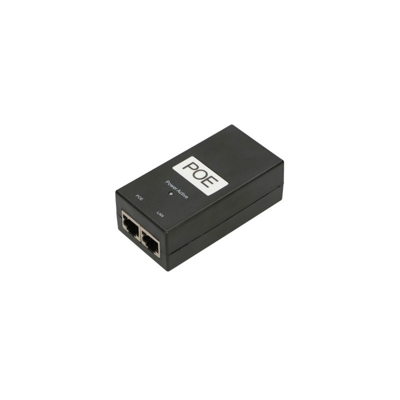 Adaptador POE 24V, 0,5A, 12W, AC cable incluido