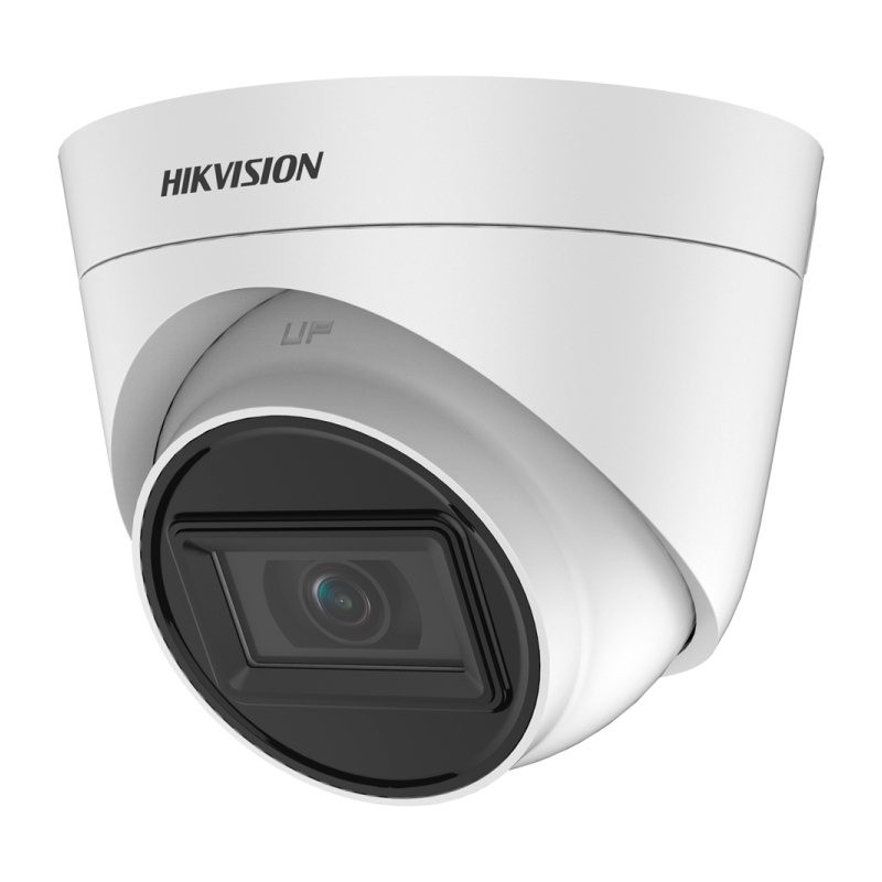 Cámara domo 4 en 1, 5Mpx, 2.8mm, IR 40mts. IP66, blanca.