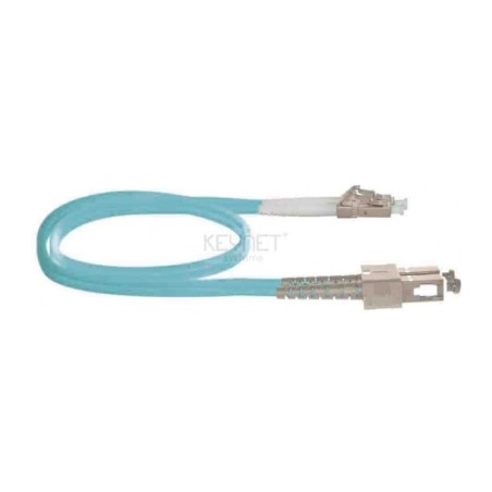 Latiguillo SC/UPC-LC/UPC Duplex, OM3. Multimodo, 2mts