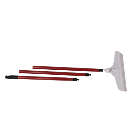 KIT CEPILLO+MANGO PARA PEINAR CÉSPED 30cm