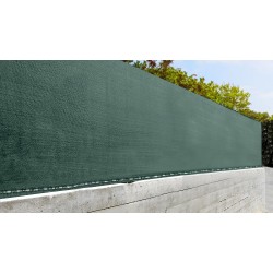 MALLA OCULTACIÓN 230gr.PREMIUM VERDE OSCURO 1x5 M          (FAB. EUROPA)