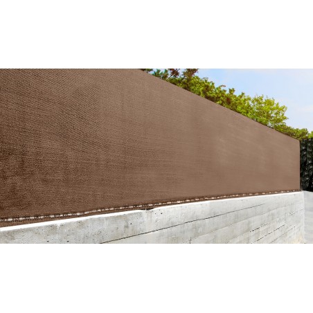 MALLA OCULTACIÓN 230gr.PREMIUM MARRÓN 2x5 M               (FAB. EUROPA)