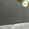 MALLA OCULTACIÓN 230gr.PREMIUM ANTRACITA 1x5 M           (FAB. EUROPA)
