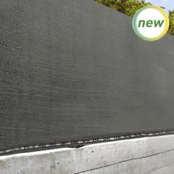 MALLA OCULTACIÓN 230gr.PREMIUM ANTRACITA 1,5x5 M       (FAB. EUROPA)