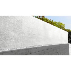 MALLA OCULTACIÓN 230gr.PREMIUM BLANCO 1x5 M            (FAB. EUROPA)