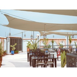 TOLDO VELA 165gr. (PES) WATERPROOF RECTANGULAR ARENA 4x6 m