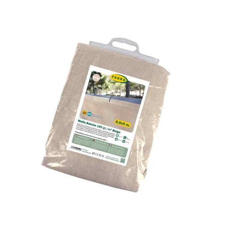 MALLA BALCÓN 180gr. 0,90x3m BEIGE