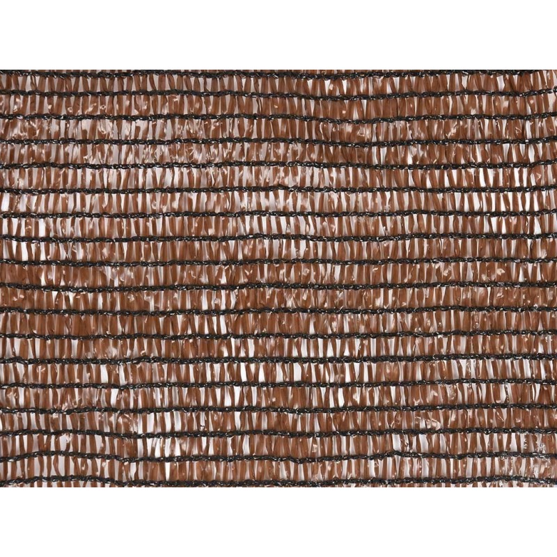 MALLA OCULTACIÓN 70gr. MARRÓN 2x10 M