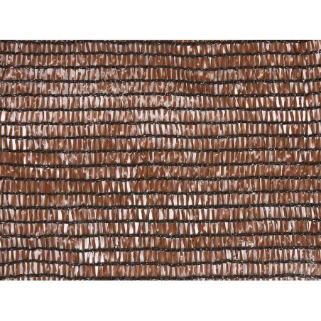 MALLA OCULTACIÓN 70gr. MARRÓN 2x10 M
