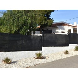 MALLA OCULTACIÓN 70gr. MARRÓN 2x10 M