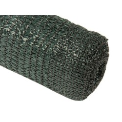 MALLA OCULTACIÓN 90gr.EXTRA VERDE OSCURO 1x10 M