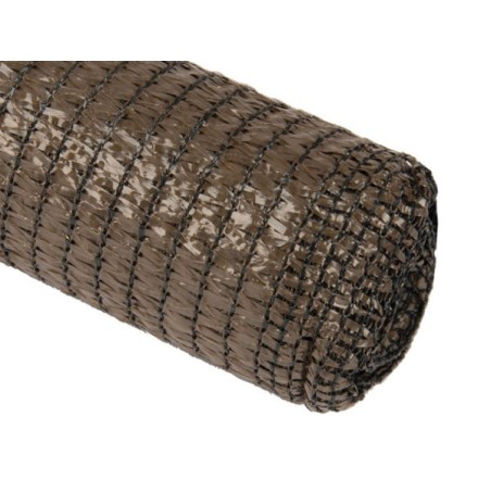 MALLA OCULTACIÓN 90gr.EXTRA MARRÓN 2x10 M