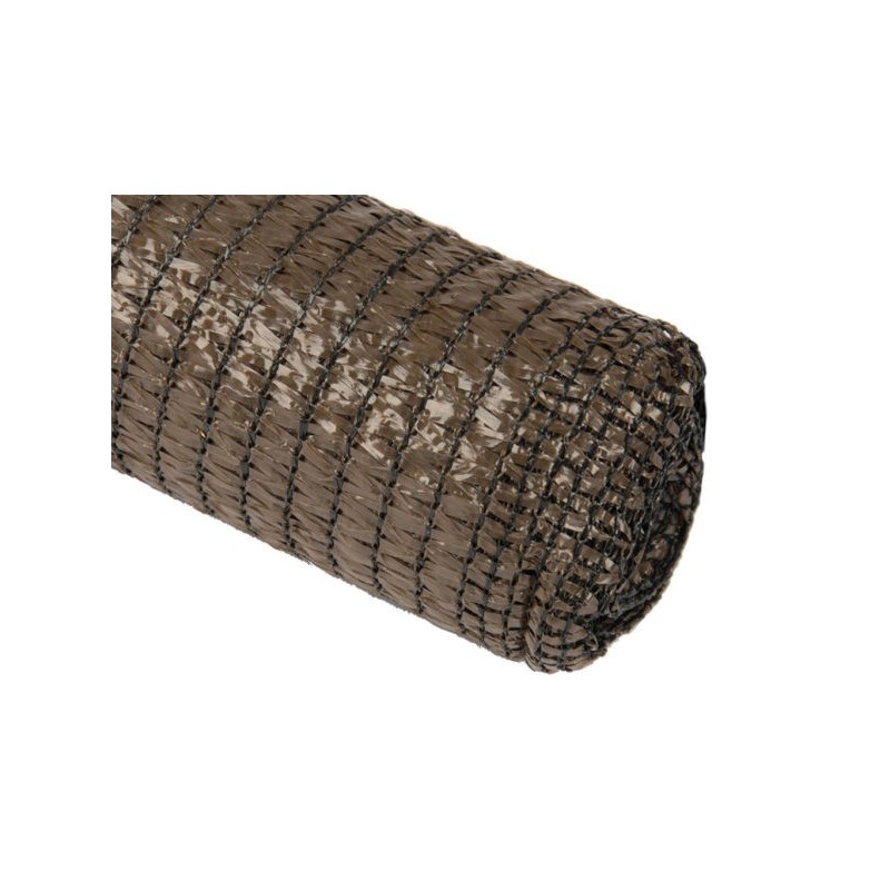 MALLA OCULTACIÓN 90gr.EXTRA MARRÓN 1x50 M