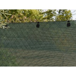 MALLA OCULTACIÓN 80gr. VERDE OSCURO 1x50 M