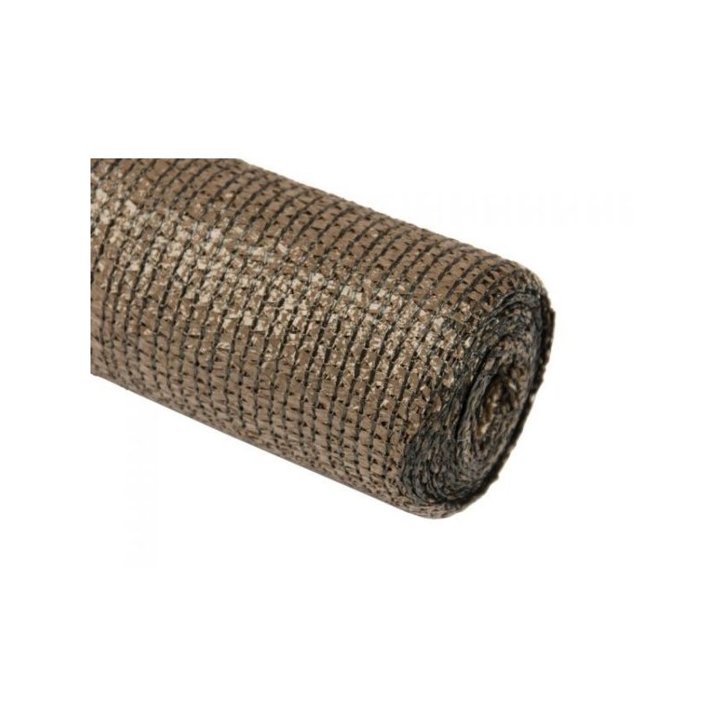 MALLA OCULTACIÓN 120gr. MARRÓN 1,5x10 M