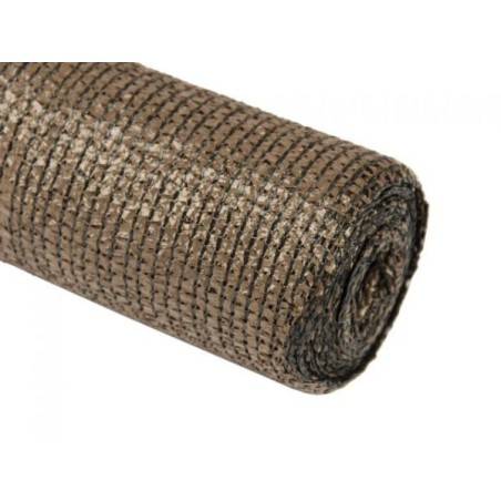 MALLA OCULTACIÓN 120gr. MARRÓN 1,5x50 M