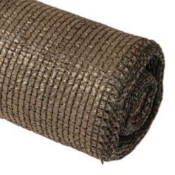 MALLA OCULTACIÓN 160gr. MARRÓN 1x50 M