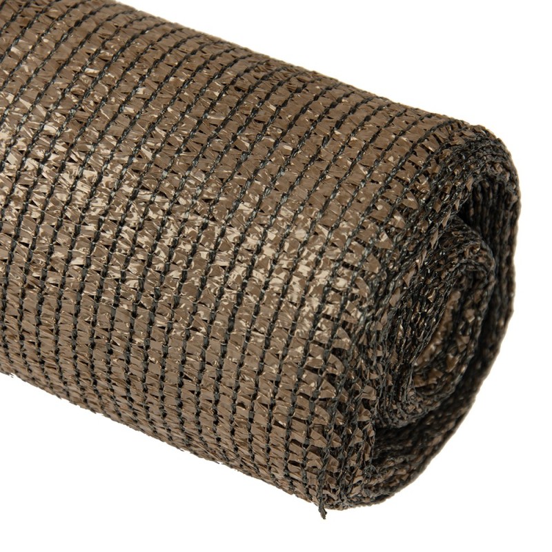 MALLA OCULTACIÓN 160gr. MARRÓN 1x50 M