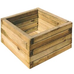 SET 3 PIEZAS MACETERO CUADRADO 40/50/60