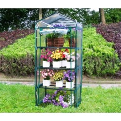 INVERNADERO 3 ESTANTES 128x69x49cm