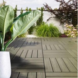 BALDOSA COMPOSITE 30x30x2 cm MADERA